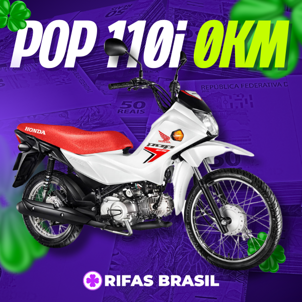 Pop 110i 0km ou 13K no PIX